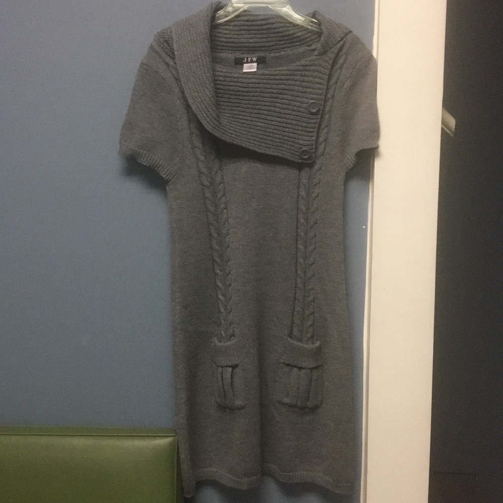 Sweater dress..gray